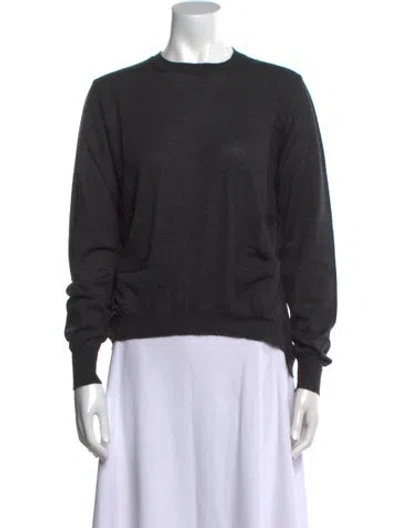 Pre-owned Marni Cashmere Crew Neck Sweatshirt In Black