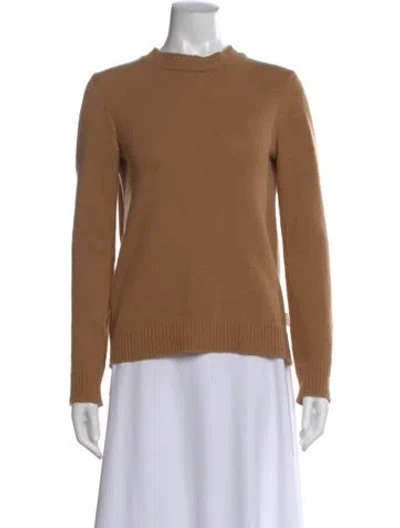 Pre-owned Marni Cashmere Mock Neck Sweater In Neutral