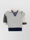 Marni Cashmere Polo Shirt Short Sleeves