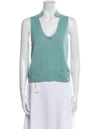 Pre-owned Marni Cashmere Scoop Neck Sweater In Multi