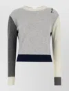 Marni Cashmere Sweater Color-block Design Open Back
