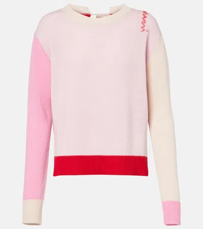 Marni Cashmere Sweater In Pink Gummy