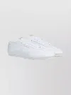 Marni Low-top Sneakers In Leather.round Toelace-up Fasteninglogo Patch At Tonguepanel Constructionchunky S In White