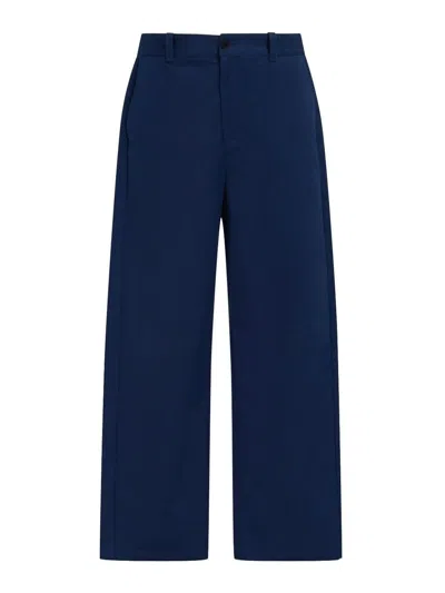 Marni Casual Trousers In Dark Blue