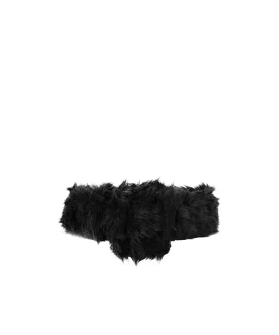Marni Casual Wide Belt In Black