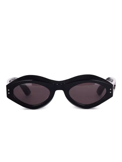 Marni Cat-eye Frame Sunglasses In Black