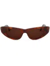 Marni Cat-eye Frame Sunglasses In Brown