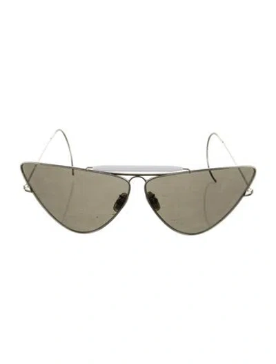 Pre-owned Marni Cat-eye Mirrored Sunglasses