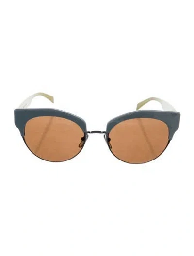Pre-owned Marni Cat-eye Tinted Sunglasses In Multi