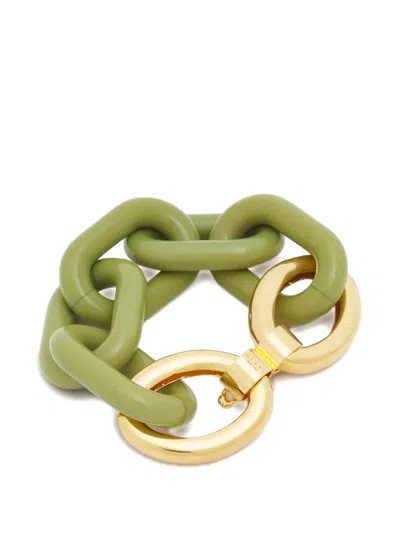 Marni Chain Plated Bracelet In Multi