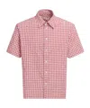 Marni Check Pattern Shirt In Pink