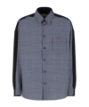 Marni Check-patterned Long-sleeve Shirt In Blue