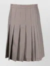 Marni Check-print Pleated Midi Skirt