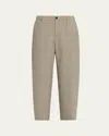 Marni Check Straight-leg Trousers With Elastic Waistband