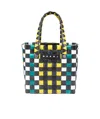 Marni Checked Handbag In Black
