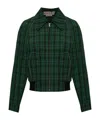 Marni Checked Jacket In Gray