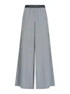 Marni Plaid Palazzo Pants In Black