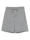 Marni Checked Print Shorts