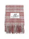Marni Check-pattern Fringed Scarf In Multi