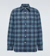 Marni Checked Shirt In Grey