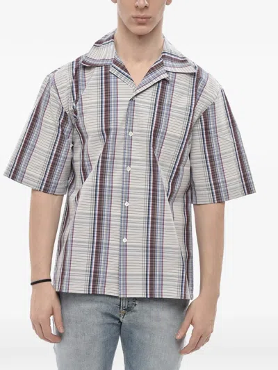 MARNI CHECKED SHORT-SLEEVE SHIRT