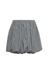 Marni Checked Mini Skirt In Gray