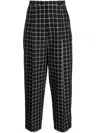 Marni Checked Tapered Trousers