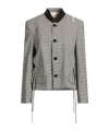 Marni Checkered Jacket In Gray