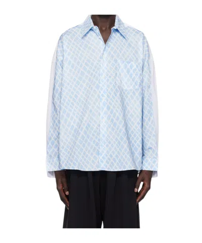Marni Checkered Shirt In White