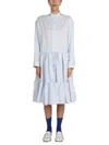 Marni Drawstring Poplin Midi Shirtdress