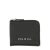 Marni Chic Mini Wallet In Black