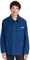 Marni Blue Workwear Jacket In Royal