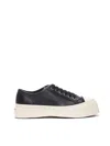 Marni Chunk Logo Sneakers In Negro