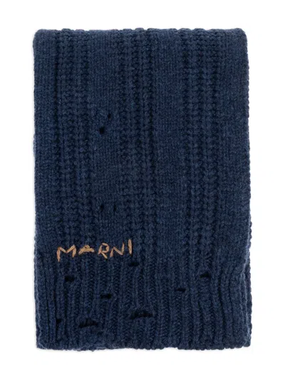 MARNI CHUNKY-KNIT SCARF