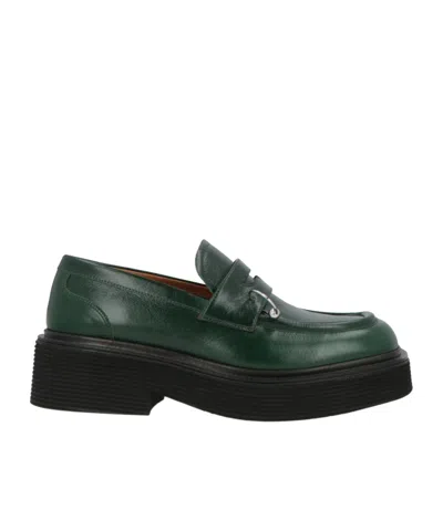 Marni Chunky Loafers In Purple