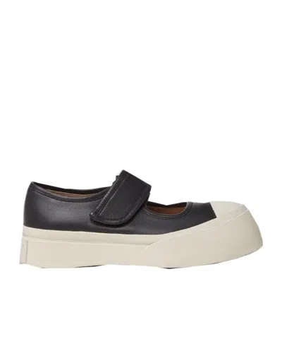 MARNI MARNI MARY JANE ROUND-TOE SNEAKERS