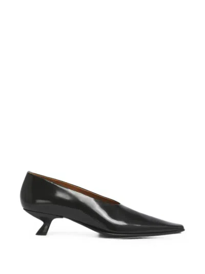 Marni Cindi Square-toe Pumps In Black