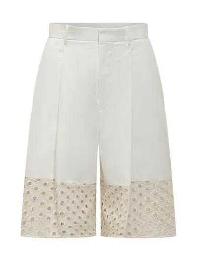 Marni Classic Trousers For Spring/summer 2026 In Lily White
