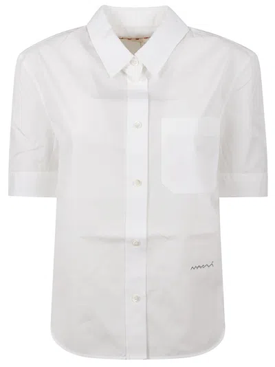 Marni Classic White Short Sleeve Shirt