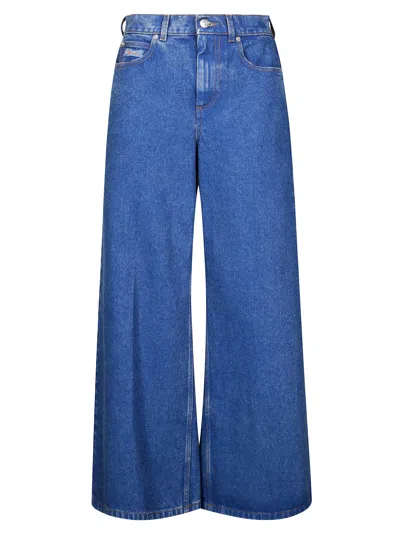 Marni Classic Women's Trousers - Fw25 Collection In Blue