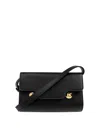 Marni Trunkaroo Flap Pochette Crossbody Bag In Black