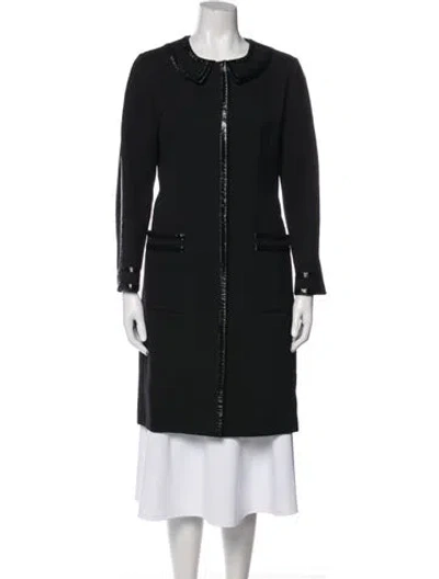 Pre-owned Marni Coat In Black