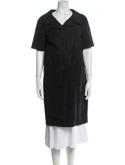 Pre-owned Marni Coat In Black