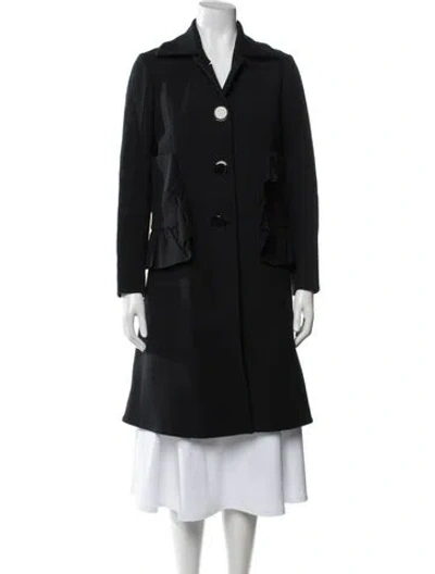 Pre-owned Marni Coat In Black
