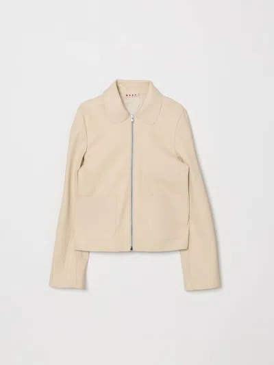 Marni Coat Kids  In Neutral
