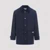 Marni Coat In Light Navy