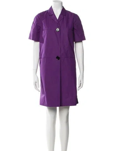 Pre-owned Marni Coat In Purple