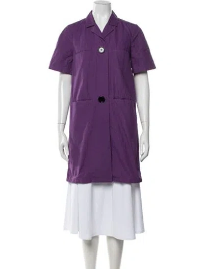 Pre-owned Marni Coat In Purple