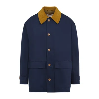 MARNI MARNI COAT WITH BUTTON CLOSURE