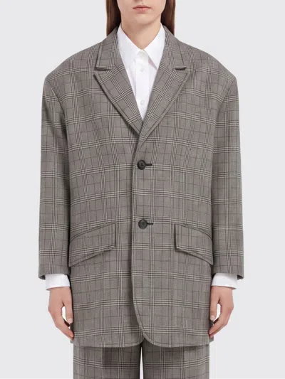 Marni Coat Woman In Gray